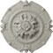 Ekena Millwork Southampton Ceiling Medallion, Hand-Painted Pot of Cream, 16 1/2"OD x 2 3/8"P CM16SOPCF - alternate 1